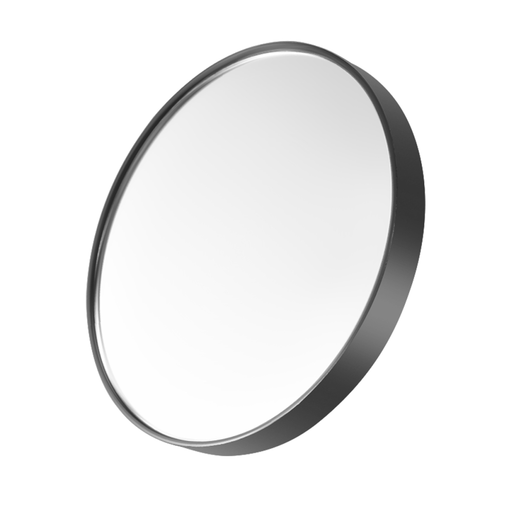 Tauoh 10X Makeup Mirror Magnifying With Two Suction Cups Tools Round Big Ten Times Magnification Black