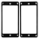 2Pcs Flat Humbucker Pickup Mounting Ring Frame ABS for Electric Guitar 3