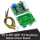 DC 6-20V 60W 12V Brushless Motor Driver Board BLDC Speed Controller 3-Phase Governor Hallless Switch Module with Cable 5