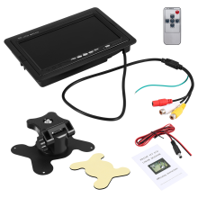 Mini TV 7 cali Monitor HD 800x480 Przenośny samochodowy ekran LCD na DVD/CMMB Dwa wejścia do samochodów osobowych i ciężarowych
