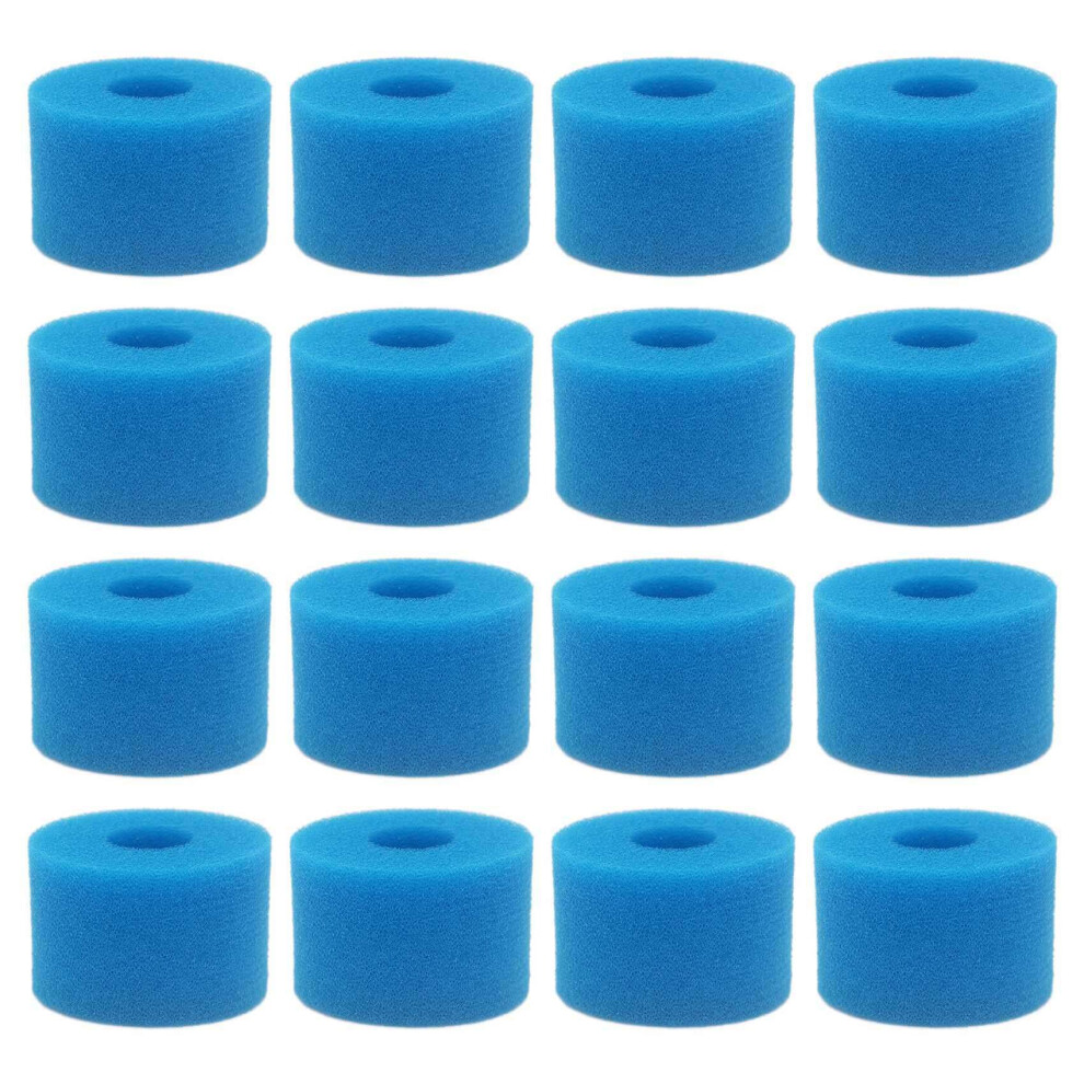 16Pc for Pure Spa Reusable Washable Foam Filter S1 Type-image-OPC-PJZ9JD6-NEW