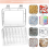 Small Storage Box with Lid Plastic Clear Container Empty Mini Organiser for Items 4