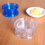 Kitchen Multifunctional Garlic Crusher Manual Roll Chopper Gadgets Accessories White 9
