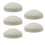 Drum Hammer Pad White Felt Semi-Circular Accessories 2