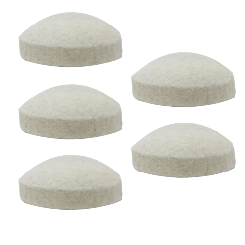 Drum Hammer Pad White Felt Semi-Circular Accessories