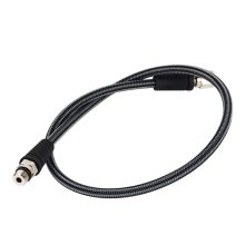 Tubo flessibile per regolatore di alta pressione per immersioni, professionale, intrecciato, flessibile, sicuro, 65 cm