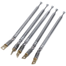 5 stuks 32 cm lange telescopische AM FM-radioantenne 180 graden