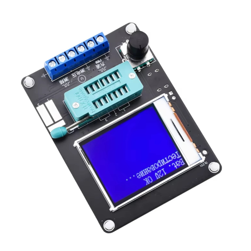 GM328A Transistor Tester Diode Capacitance Voltage Frequency Meter PWM Square Wave Signal Generator Russian Version 1