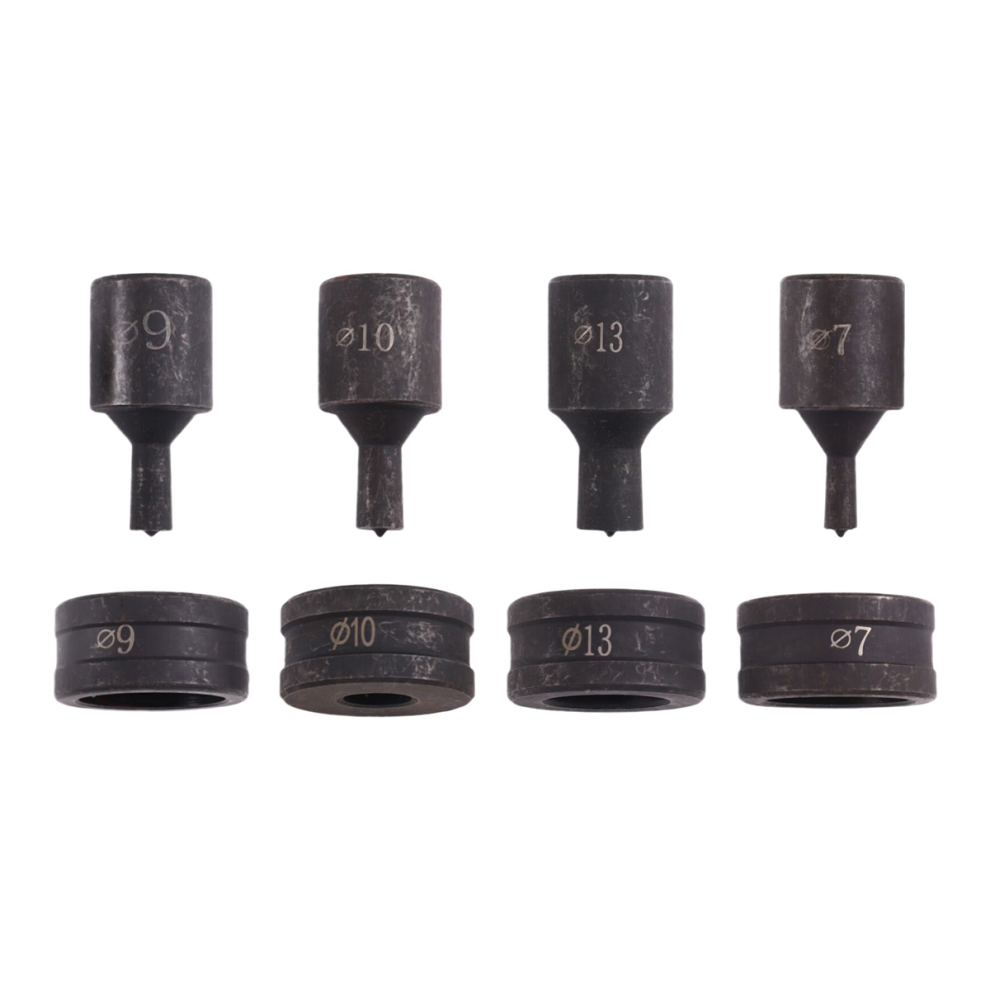 4 Pcs Ch-70 Hydraulic Punch Die Set Round Hole Mold - High-Carbon Steel Stamping Tools For Metal Fabrication 4852097283882
