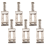 6 Roller Bridge Pull String Code Electric Guitar Saddle for Accessories Silver 1