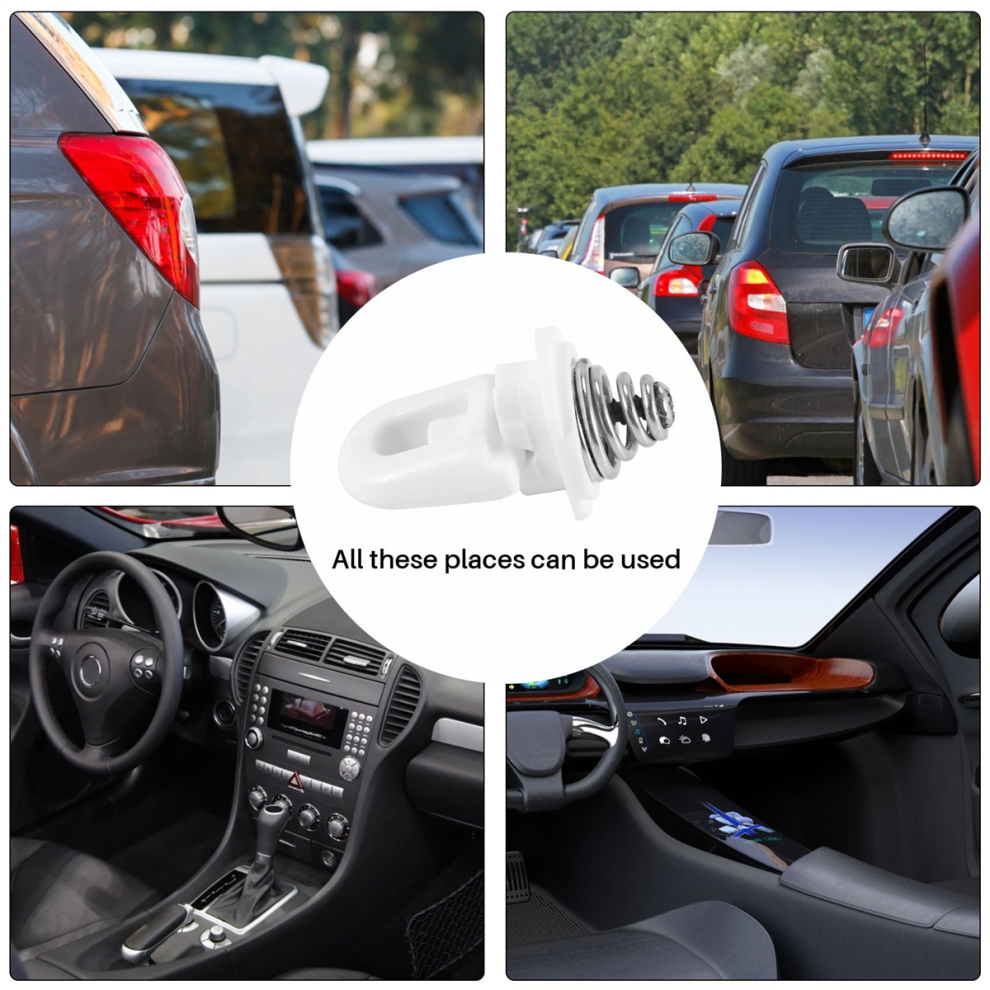 4Pcs Front Bumper Retaining Clip For 407 407Sw 607 C5 743712 4852097288405
