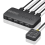 KVM Switch USB Shared Controller Adapter 4 Inputs Outputs for Laptop Computer Printer Keyboard Mouse Monitor 1