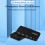 KVM Switch USB Shared Controller Adapter 4 Inputs Outputs for Laptop Computer Printer Keyboard Mouse Monitor 9