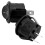 2x On/Off Self Latching Buttons Rocker Switch Toggle for Car Auto Boat black 5