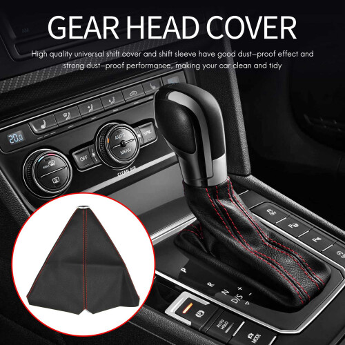Universal Auto Manuelle Schaltknauf Boot Staub-Abdeckung Gamasche Abdeckung Shifter 2