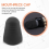 Rubber Clarinet Saxophone Mouthpiece Cap Protect Delicate Tip Black 6