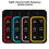 8CH Multi Frequency Garage Door Remote Control 270-868MHZ Copy Automatically Identify Red 3