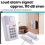 Allarme antipanico wireless per porta con codice PIN di sicurezza per casa, ufficio, garage, capannone 6