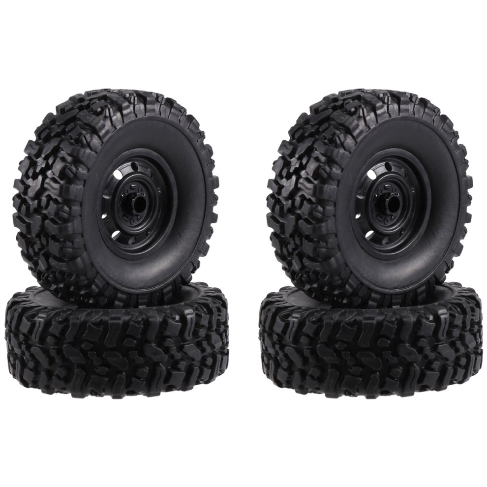 4Pcs 65Mm Tire Tyres Wheel For Mn D90 D99s Mn-90 Mn91 Mn98 Mn99s C14 C24 C24-1 C34 B14 B24 B36 Rc Car Upgrade Parts 4852097200438