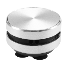 Tragbarer kompatibler Knochenleitungslautsprecher mit Stereo-Sound, Bluetooth-Lautsprecher (Silber)