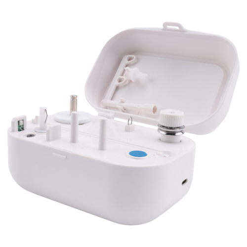 Automatic Bobbin Winder with Auto Stopper, Large Spool Thread Holder for Sewing Machine Winding Use 1