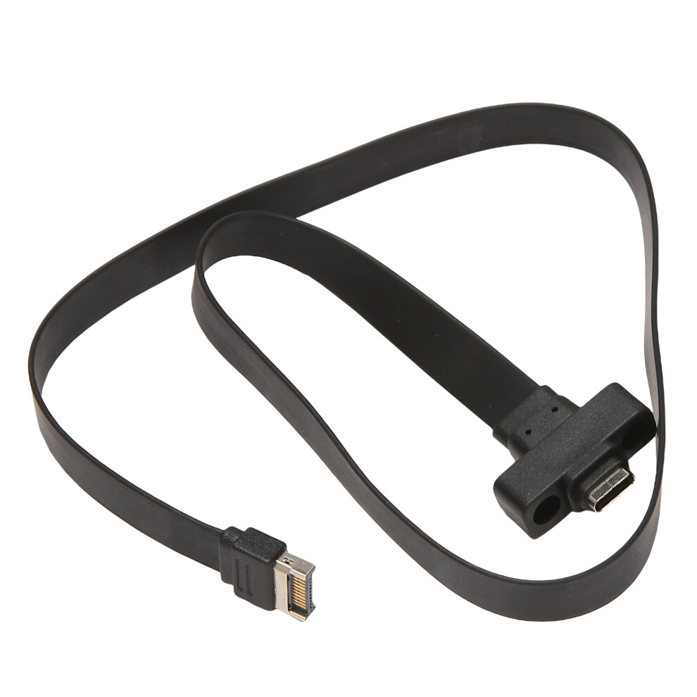 Photos - Card Reader / USB Hub USB 3.1 Front Panel Type E to C Extension Cable ,Gen 2  Internal Adapter Cable,with Screws (50cm)(10 Gbit/S)
