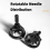 WDT Tool Espresso Distribution with Magnetic Bottom,Adjustable Depth Stirrer Tool, Needle Distributor 58mm 3