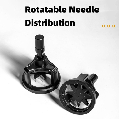 WDT Tool Espresso Distribution with Magnetic Bottom,Adjustable Depth Stirrer Tool, Needle Distributor 58mm 2