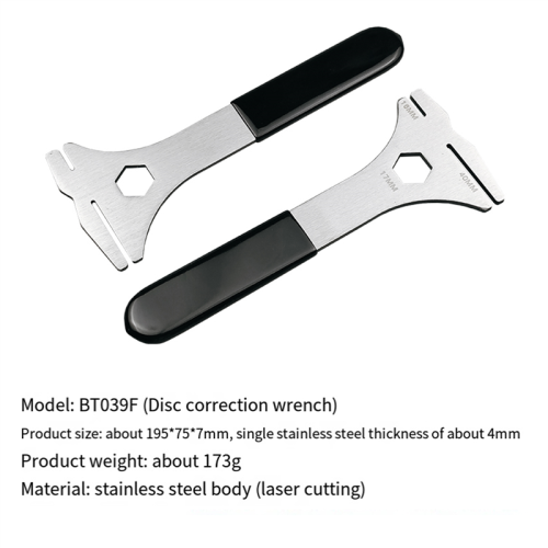 Bicycle Disc Brake Rotor Alignment Truing Tools Mountain Flattening Correction Wrench 2