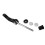 Black Bicycle quick release seat post clamp binder 6 x 55mm rod 9