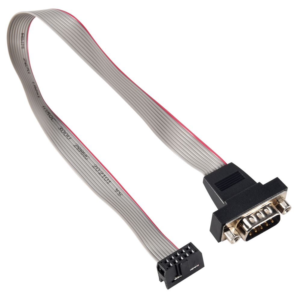 Db9 Rs232 To 10 Pin Ribbon Cable Connector Adapter 4852097213452