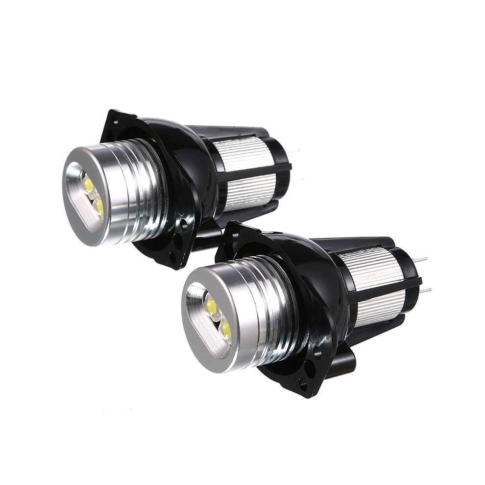 2X Led Angel Eye Ring Marker Bulb 20W For E90 E91 Light 4852097212769