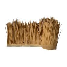 Capanna Tiki messicana con tetto in erba, tettoia in paglia, tenda da sole, rotolo di paglia, palma, palapa, feste, 300x50 cm