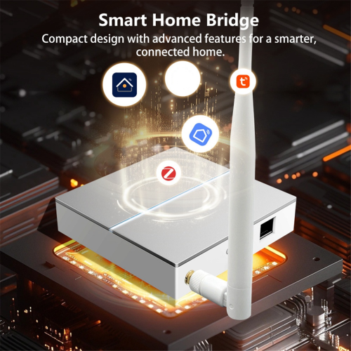 Tuya Zigbee3.0 Smart Gateway Hub Wired Bridge with Antenna for Home Wireless Remote Controller 2
