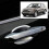 for -V 2007-2011 High Quality Car Door Handle Cup Bowl Cover 4