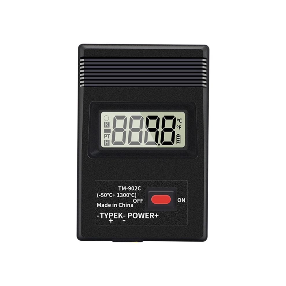Tauoh Tm-902C K Type Digital Lcd Temperature Detector -50 To 1300 Thermometer Industrial Thermodetector Meter