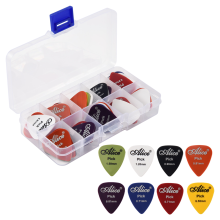 Gitaarplectrum 1 doos 40 stuks plectrum mediator mix 0,58-1,5