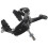 Front Fixie Road Bike Cruiser Brake Set Kit Caliper Side Pull For Most Black 4