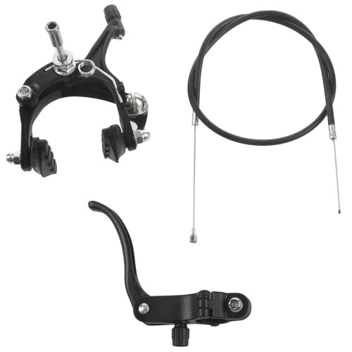 Front Fixie Road Bike Cruiser Brake Set Kit Caliper Side Pull For Most Black 1