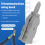 10Pcs 110 Test Head Rj11 Voice Connector Mdf Check Phone For Krone Module Patch Panel 7