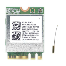 RTL8821CE 802.11AC 1X1 Wi-Fi+BT 4.2 Combo Adapter Card SPS 915621-001 Draadloos netwerk voor ProBook 450 G5-serie