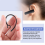 3 Pcs Handfree 5.5Mm Hole Black Plastic Earhook for Bluetooth Earphone 6