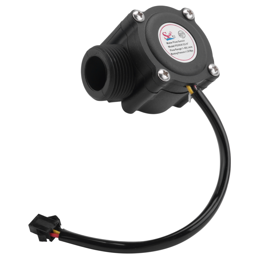 1-60L/Min Dc 5-24V Hall Effect Water Flow Sensor Counter Meter Fs300a 4852514373264