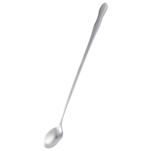 10" stal nierdzewna, łyżka stołowa z długim uchwytem,