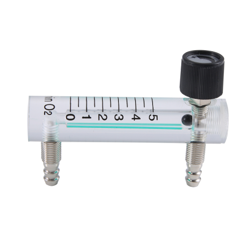0.1-5LPM 1L Oxygen Flow Meter Flowmeter with Control Valve for Air Gas 1