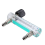 0.1-5LPM 1L Oxygen Flow Meter Flowmeter with Control Valve for Air Gas 4