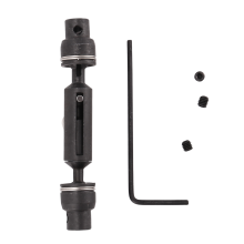 Upgrade Metall CVD Antriebswelle für D12 C24 C34 B14 B24 B16 B36 MN D90 MN99S RC Autoteile Zubehör, Schwarz