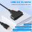 USB2.0 To Adapter Cable 48cm For 2.5 inch External SSD HDD 7