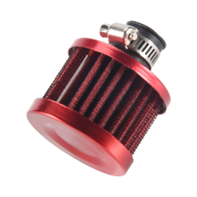 13 mm Mini odpowietrznik oleju do zimnego filtra powietrza w skrzyni korbowej silnika samochodowego Kolor: srebrny