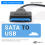 USB 3.1 Type C (USB / for 3 Compatible) to III 2.5in Hard Drive Adapter 5